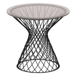 Emu Heaven Sohvapöytä 50 Cm, Musta, Lasikansi