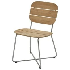 Skagerak Lilium Tuoli, Tiikki - Ruostumaton Teräs