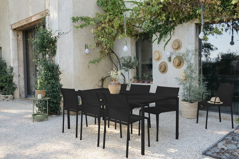 Fermob Calvi Pöytä 195 X 95 Cm, Liquorice - Image 3