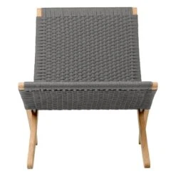 Carl Hansen & Søn MG501 Cuba Outdoor Tuoli, Tiikki - Charcoal 1402