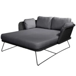 Cane-line Horizon Aurinkovuode, Musta - Harmaa