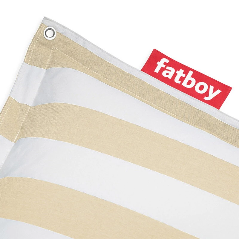 Fatboy Original Floatzac Säkkituoli, Raidallinen Sandy Beige - Image 4